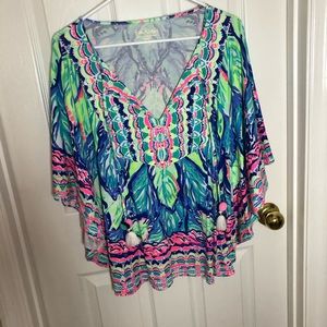 Lilly Pulitzer Brittany Knit Tunic in “Hidden in the Leaves”